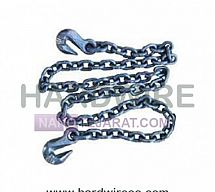 زنجیر حمل بار فابریک6متری دوسرقلاب شاخدار زنجیر حمل بار فابریک6متری دوسرقلاب شاخدار